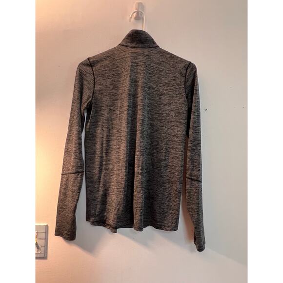 Under Armour Womens Size Small Loose Fit Long Sleeve Athletic Shirt Gray Workout - Picture 2 of 3